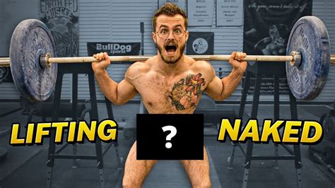 nude weight training|naked